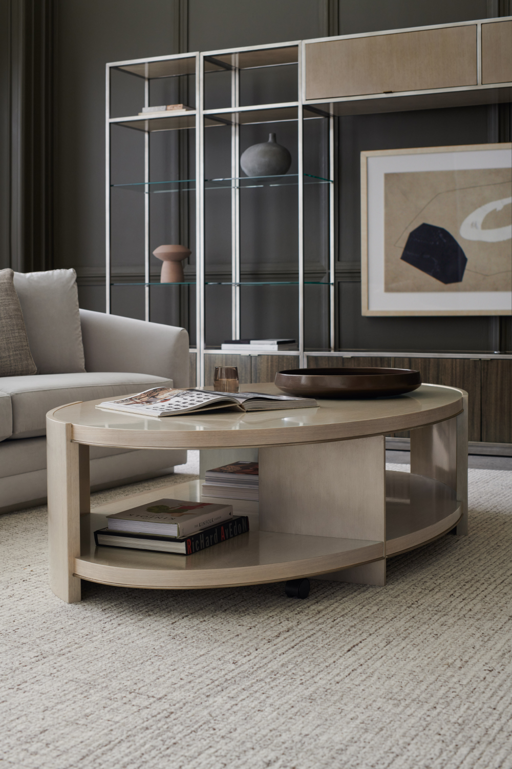 Brown Wooden Media Unit | Caracole La Moda | Caracole.eu.com