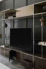 Brown Wooden Media Unit | Caracole La Moda | Caracole.eu.com