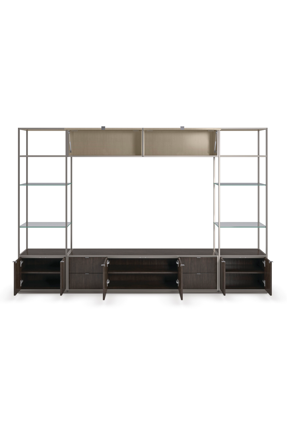 Brown Wooden Media Unit | Caracole La Moda | Caracole.eu.com