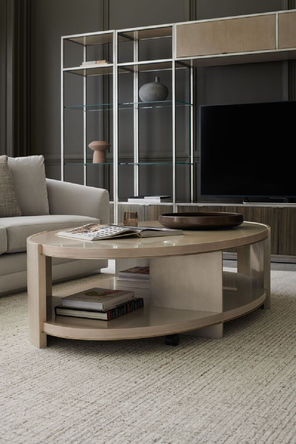 Brown Wooden Media Unit | Caracole La Moda | Caracole.eu.com