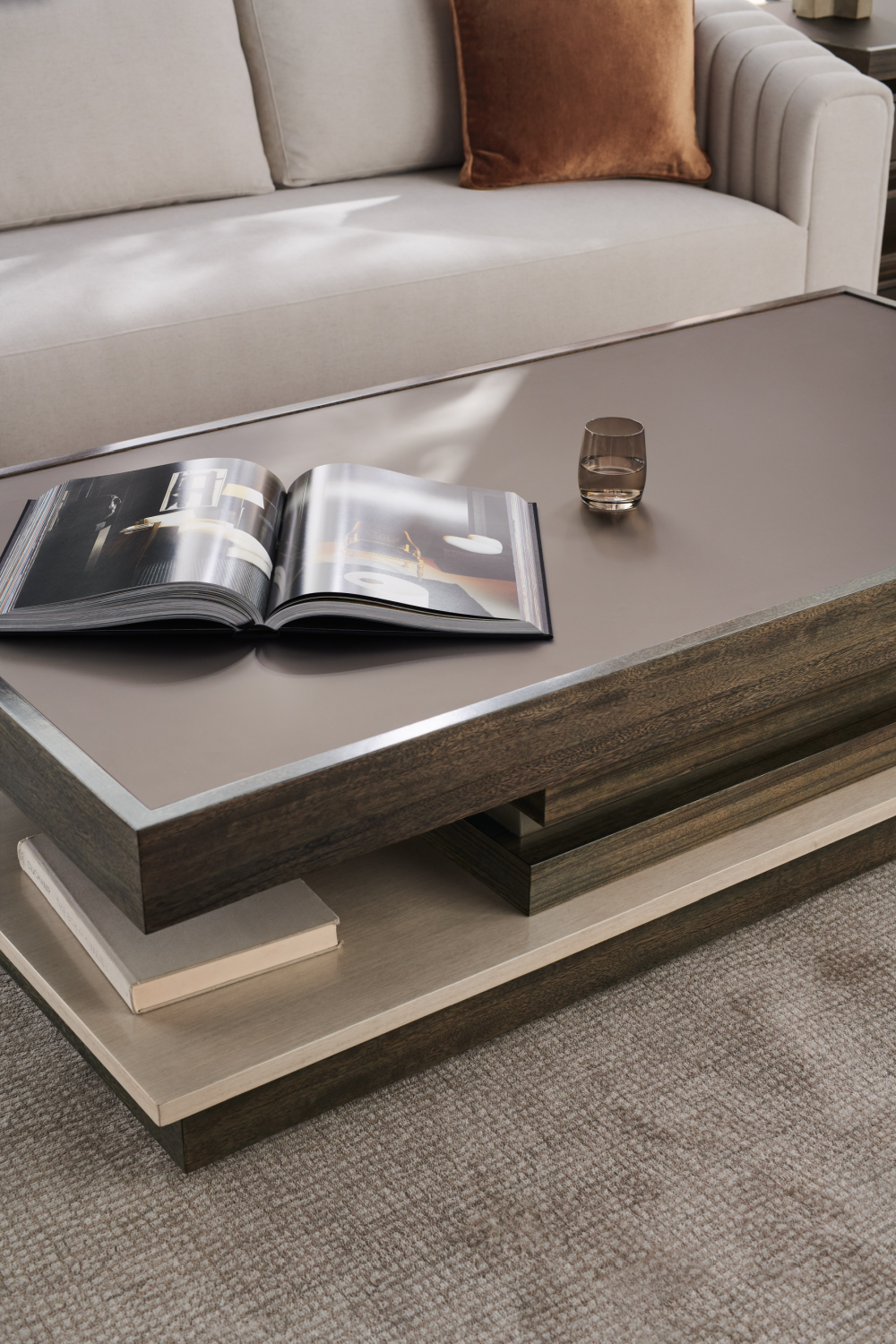 Tiered Wooden Coffee Table | Caracole La Moda | Caracole.eu.com