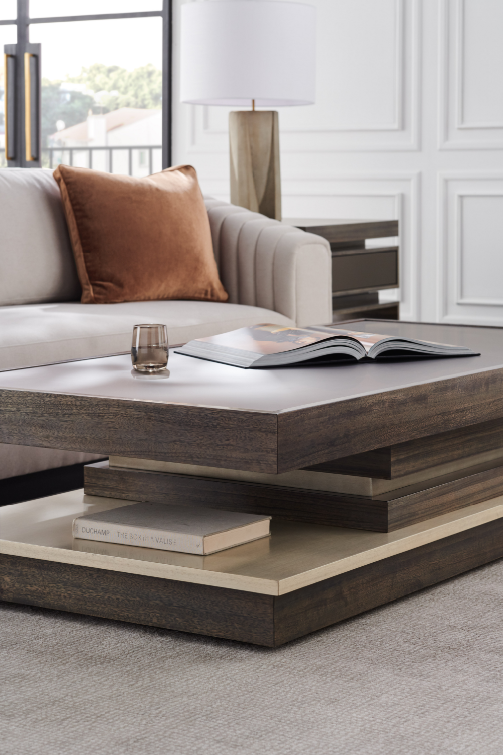 Tiered Modern End Table | Caracole La Moda | Caracole.eu.com