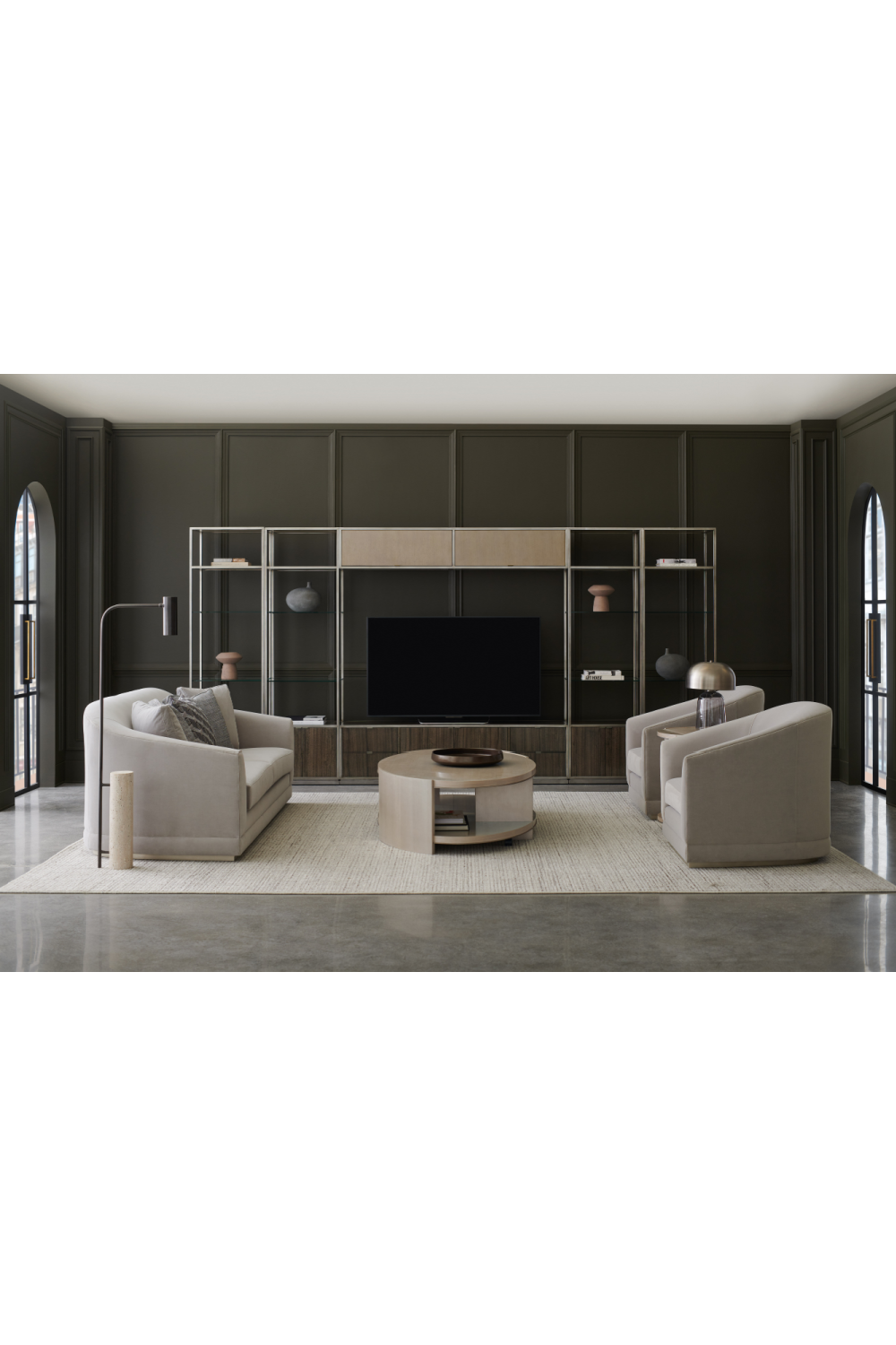 Round Shelved End Table | Caracole Da Vita | Caracole.eu.com