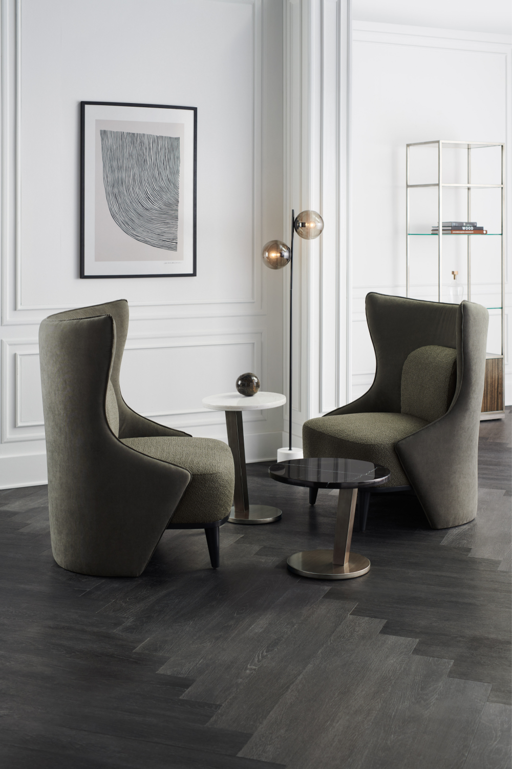 Black Marble Spot Table | Caracole La Moda | Caracole.eu.com
