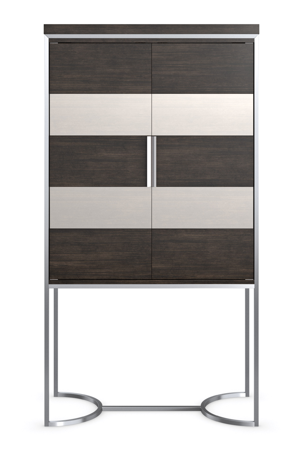 Metal Framed Modern Bar Cabinet | Caracole La Moda | Caracole.eu.com