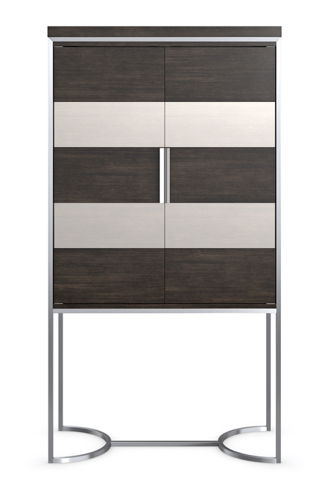 Metal Framed Modern Bar Cabinet | Caracole La Moda | Caracole.eu.com