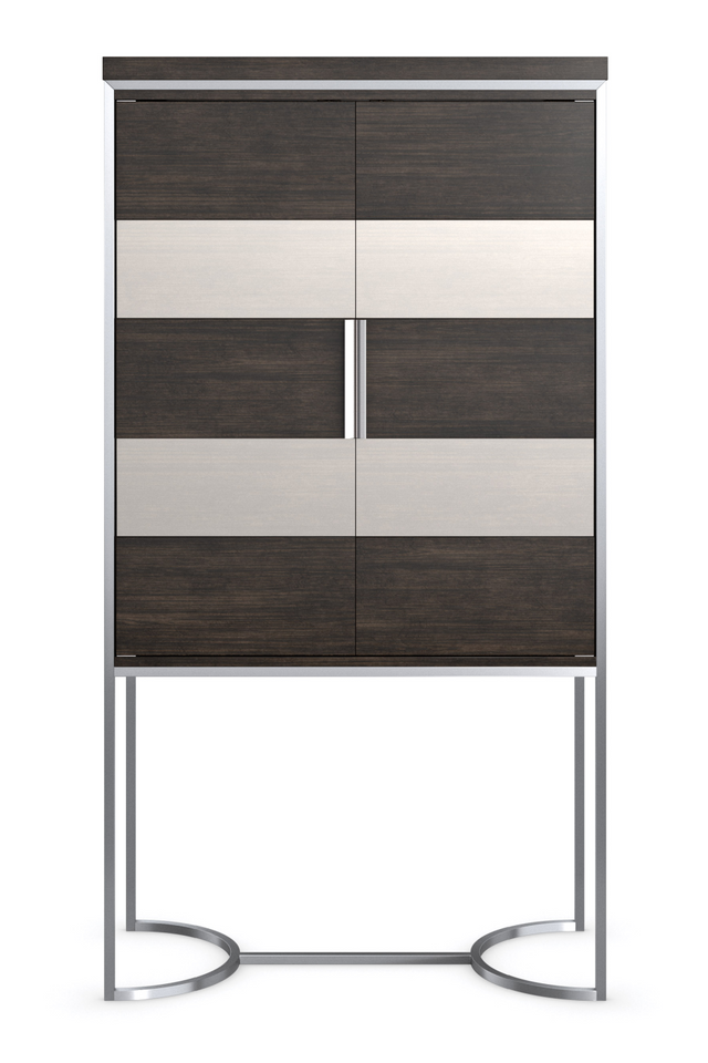 Metal Framed Modern Bar Cabinet | Caracole La Moda | Caracole.eu.com