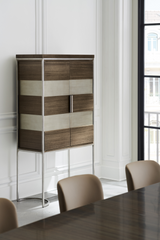 Metal Framed Modern Bar Cabinet | Caracole La Moda | Caracole.eu.com