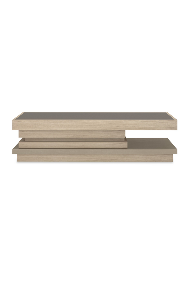 Glass Top Tiered Coffee Table | Caracole La Moda | Caracole.eu.com