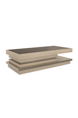 Glass Top Tiered Coffee Table | Caracole La Moda | Caracole.eu.com
