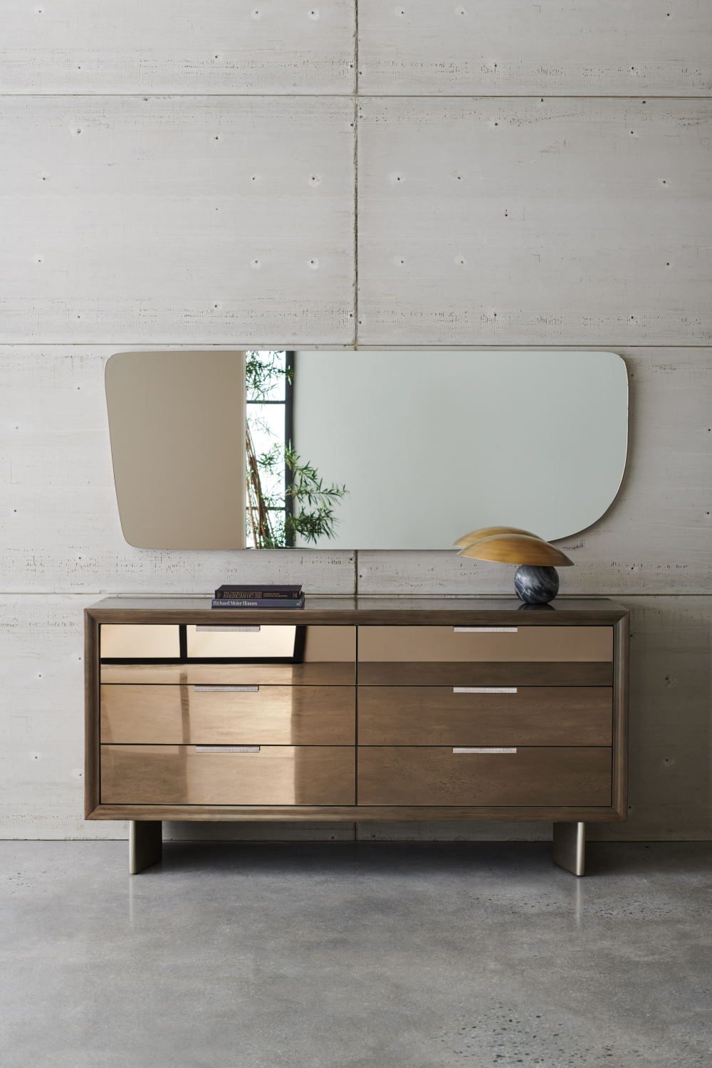Bronze Mirrored Dresser | Caracole La Moda | Caracole.eu.com