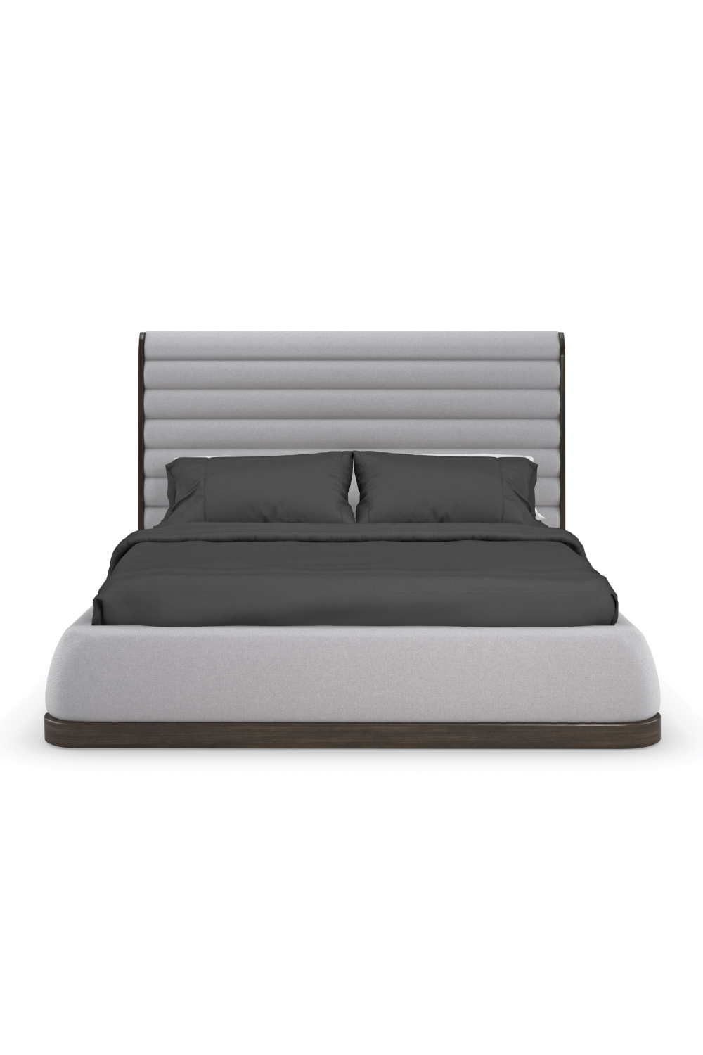 Gray Channeled Panel Bed | Caracole La Moda | Caracole.eu.com
