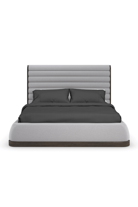 Gray Channeled Panel Bed | Caracole La Moda | Caracole.eu.com