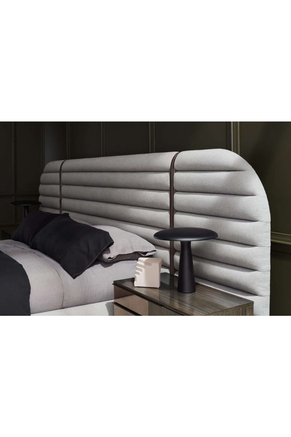 Channel-Tufted Bed Panels California King Bed | Caracole La Moda | Caracole.eu.com