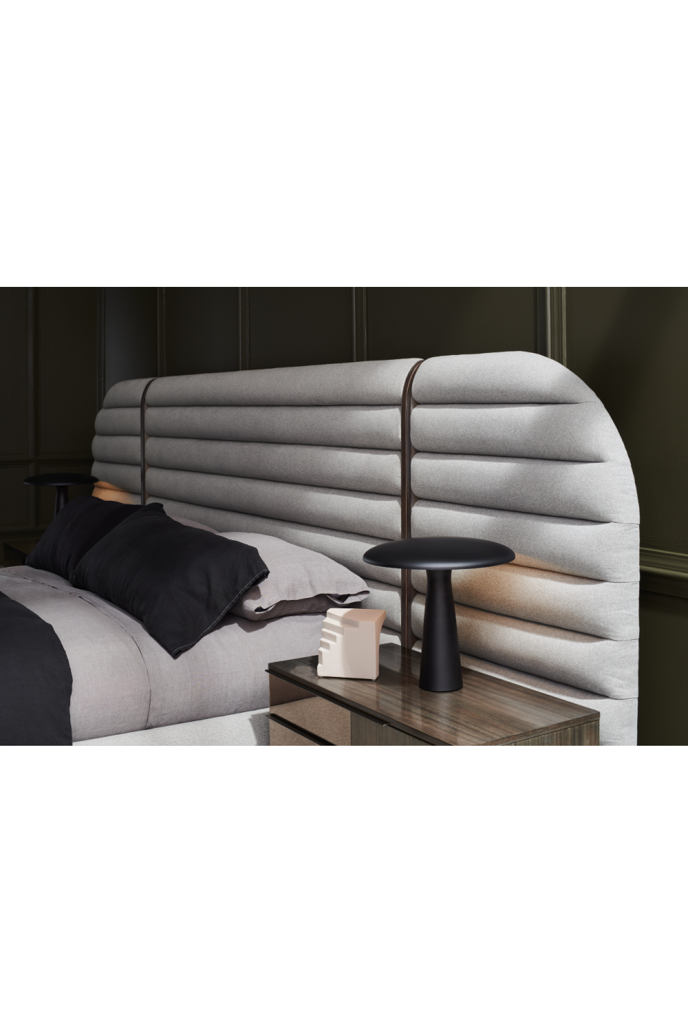 Channel-Tufted Bed Panels California King Bed | Caracole La Moda | Caracole.eu.com