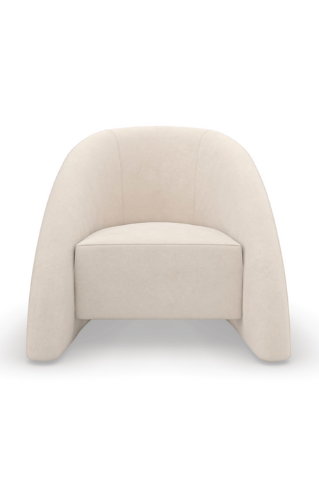Modern Curved Accent Chair | Caracole Movement | Caracole.eu.com
