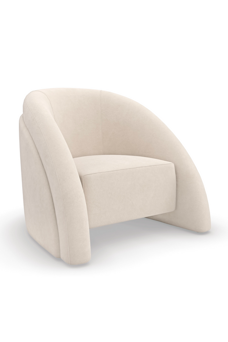Modern Curved Accent Chair | Caracole Movement | Caracole.eu.com