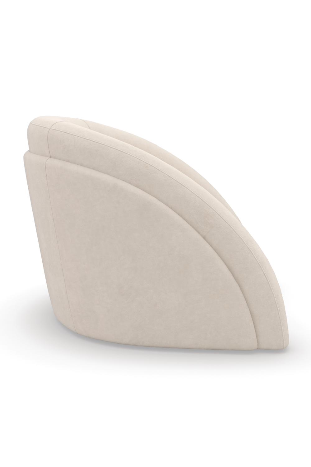Modern Curved Accent Chair | Caracole Movement | Caracole.eu.com