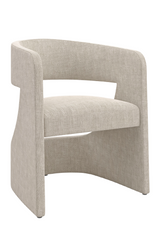 Modern Barrel-Back Chair | Caracole Soft Balance | Caracole.eu.com