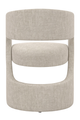 Modern Barrel-Back Chair | Caracole Soft Balance | Caracole.eu.com