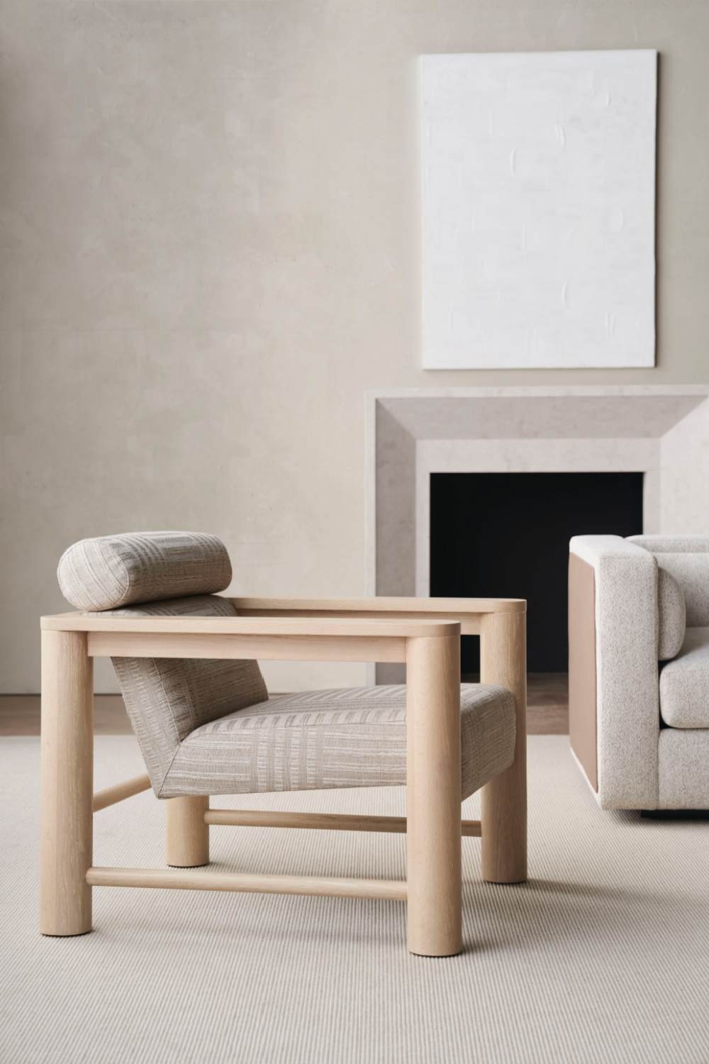 Cream Minimalist Sectional Sofa | Caracole Unity | Caracole.eu.com
