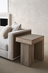 Cream Minimalist Sectional Sofa | Caracole Unity | Caracole.eu.com