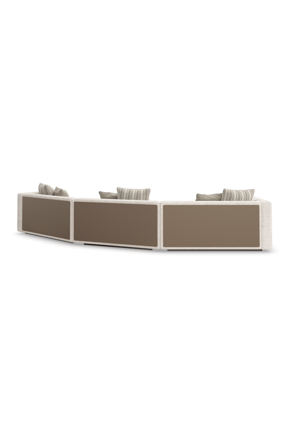 Cream Minimalist Sectional Sofa | Caracole Unity | Caracole.eu.com