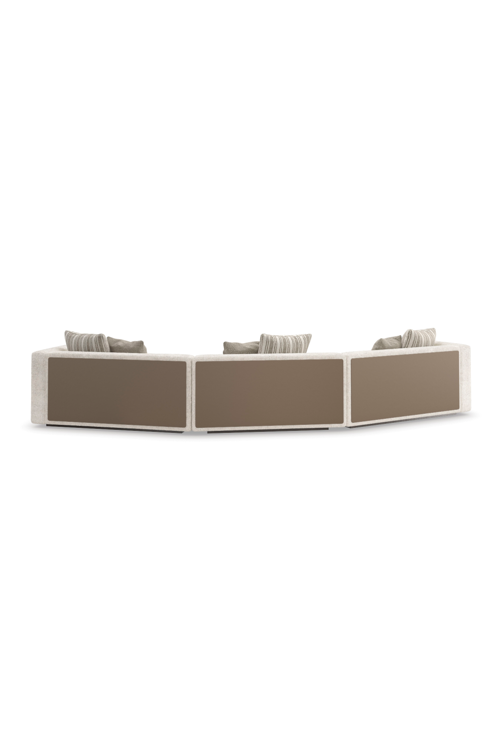 Cream Minimalist Sectional Sofa | Caracole Unity | Caracole.eu.com