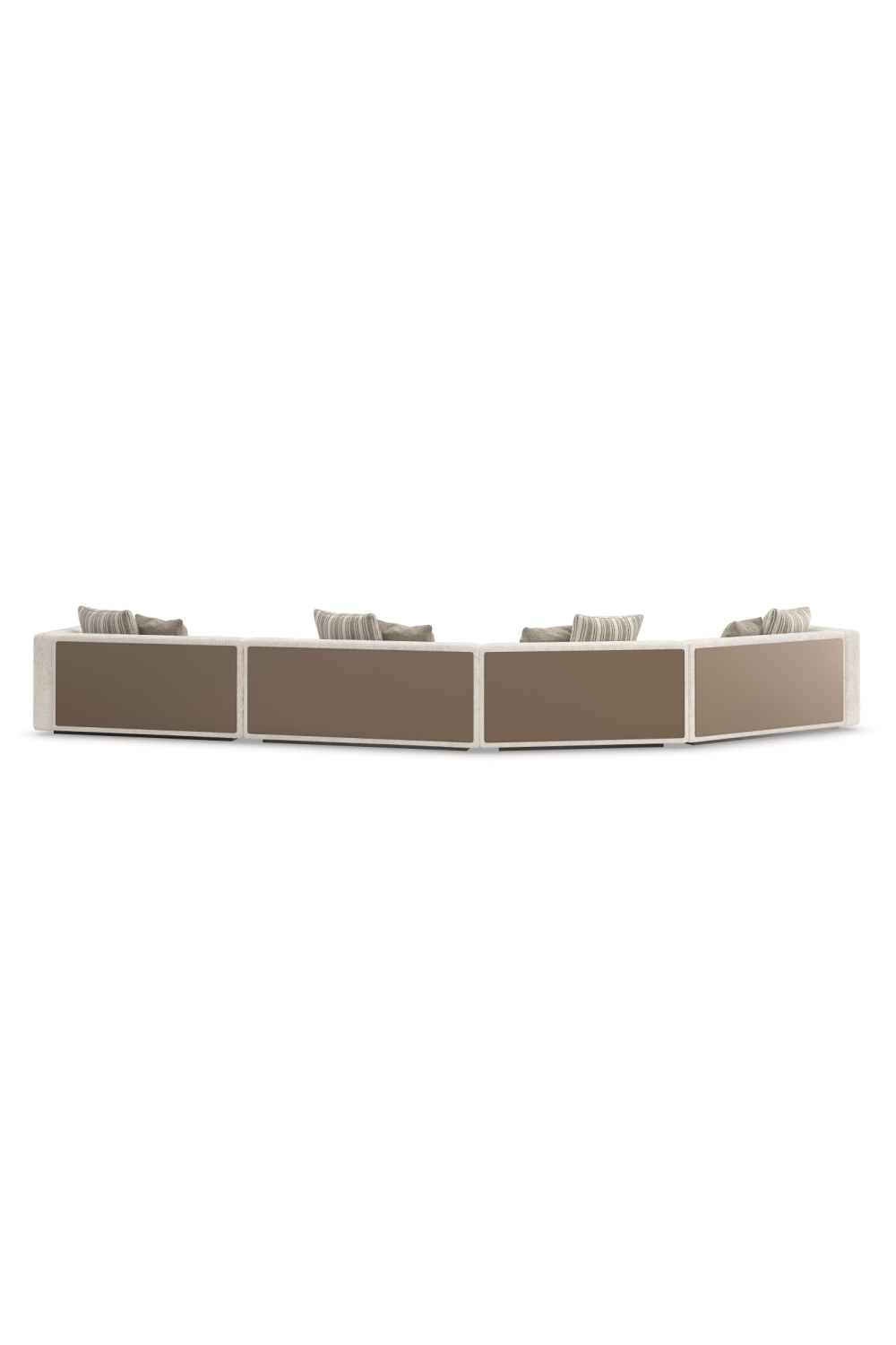 Cream Minimalist Sectional Sofa | Caracole Unity | Caracole.eu.com