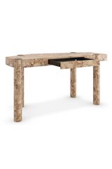 Trapezoidal Wooden Modern Desk | Caracole Rhythm | Caracole.eu.com