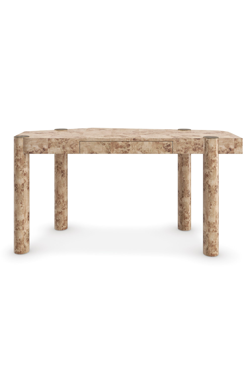 Trapezoidal Wooden Modern Desk | Caracole Rhythm | Caracole.eu.com