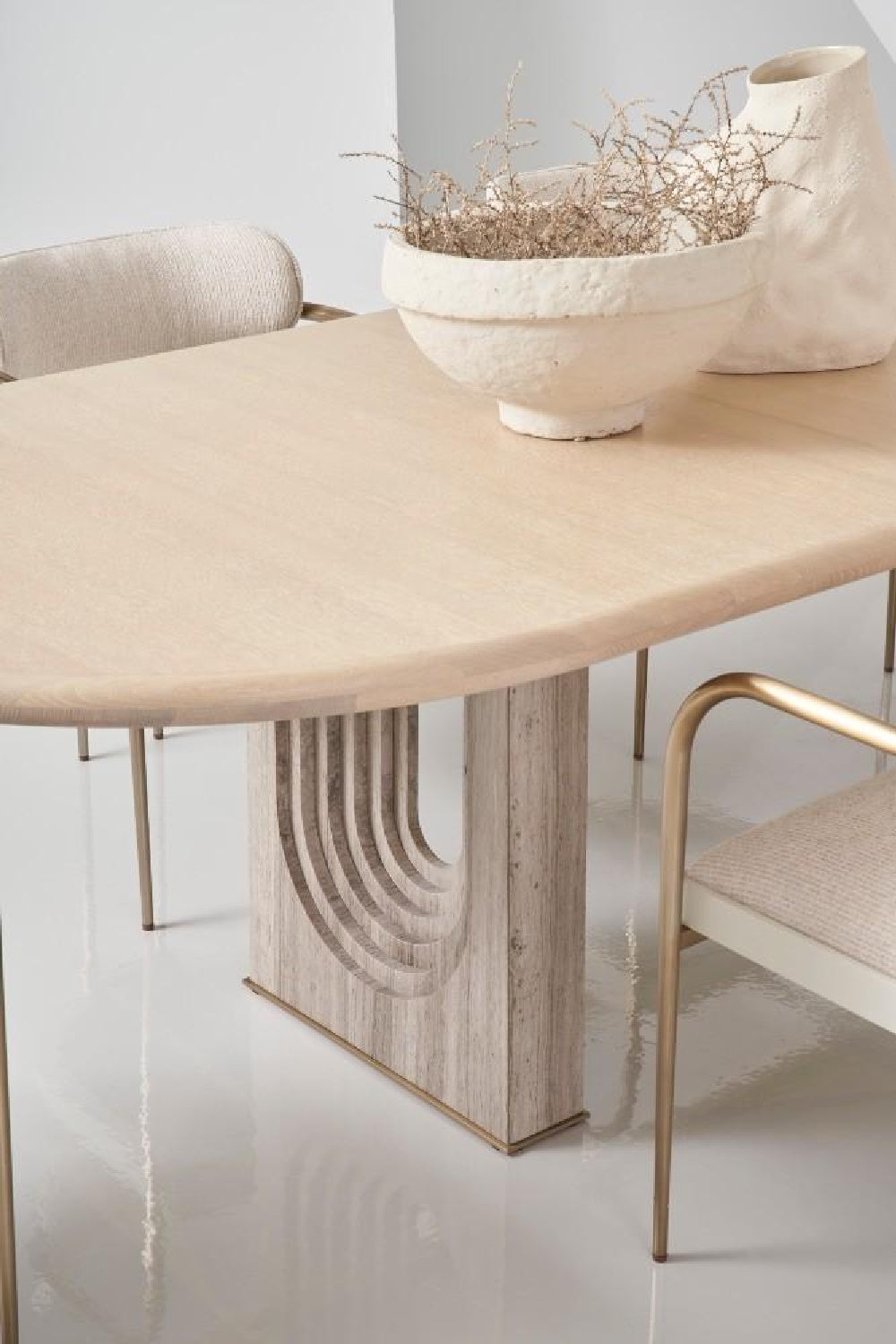 Oval Oak Dining Table | Caracole Emphasis