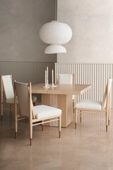 Oak Extendable Modern Dining Table | Caracole Unity | Caracole.eu.com