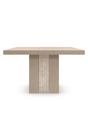 Oak Extendable Modern Dining Table | Caracole Unity | Caracole.eu.com