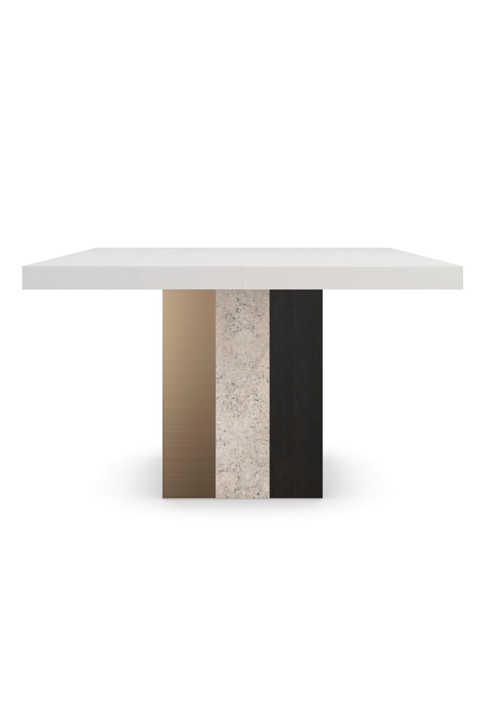 Oak Extendable Modern Dining Table | Caracole Unity | Caracole.eu.com
