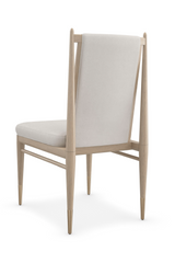 Bouclé Ivory Dining Chair | Caracole Unity | Caracole.eu.com