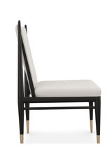 Bouclé Ivory Dining Chair | Caracole Unity | Caracole.eu.com