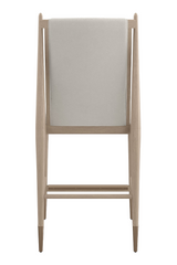 Ivory Bouclé Counter Stool | Caracole Unity | Caracole.eu.com