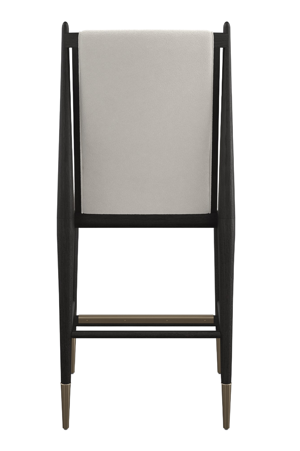 Ivory Bouclé Counter Stool | Caracole Unity | Caracole.eu.com