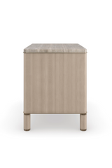 Modern 3-Drawer Nightstand | Caracole Balance | Oroa.com