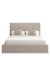 Ecru Upholstered Bed | Caracole Balance | Caracole.eu.com