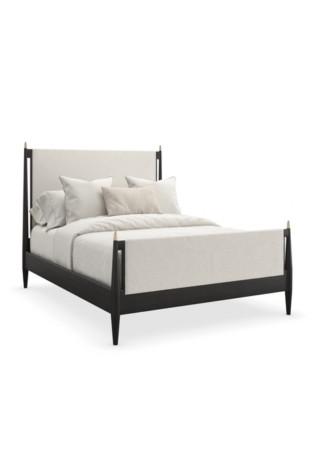 Ivory Bouclé Bed | Caracole Rhythm | Caracole.eu.com