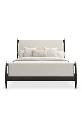 Ivory Bouclé Bed | Caracole Rhythm | Caracole.eu.com