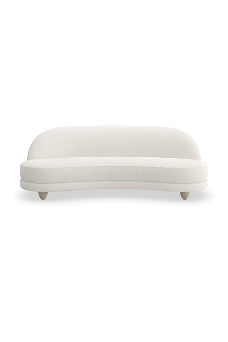 Bouclé Serpentine Sofa | Caracole Tulum | Caracole.eu.com