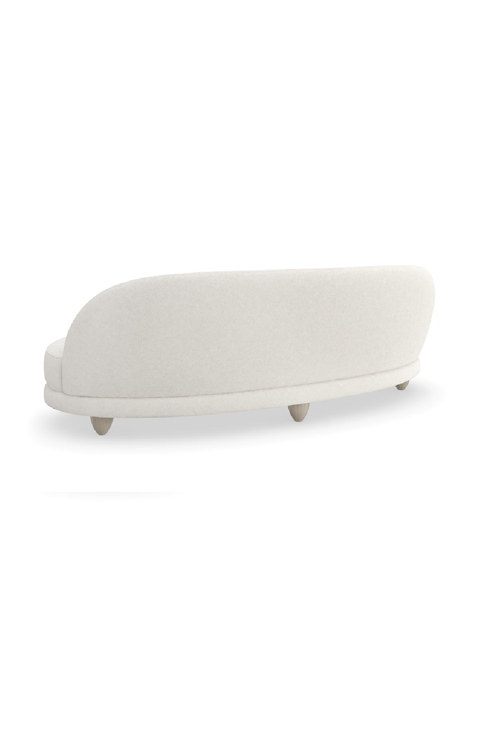 Bouclé Serpentine Sofa | Caracole Tulum | Caracole.eu.com