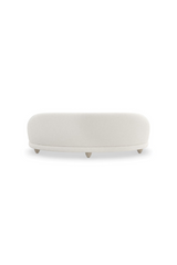 Bouclé Serpentine Sofa | Caracole Tulum | Caracole.eu.com