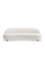 Bouclé Serpentine Sofa | Caracole Tulum | Caracole.eu.com