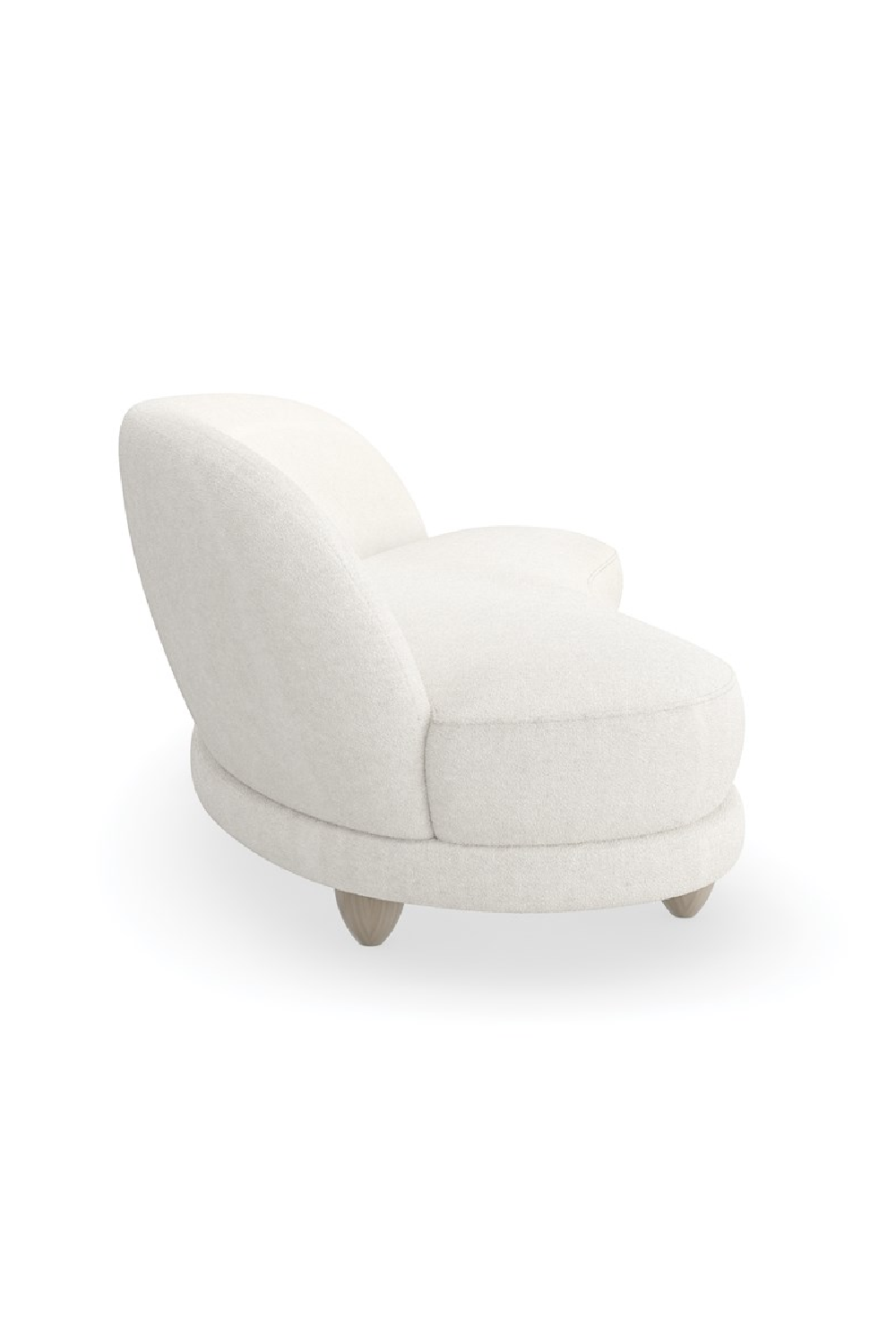 Bouclé Serpentine Sofa | Caracole Tulum | Caracole.eu.com