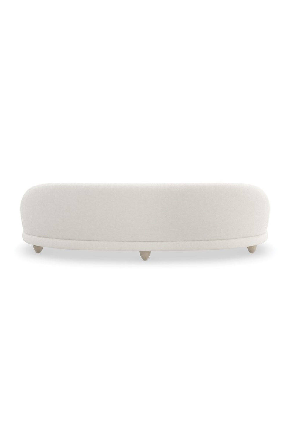 Bouclé Serpentine Sofa | Caracole Tulum | Caracole.eu.com
