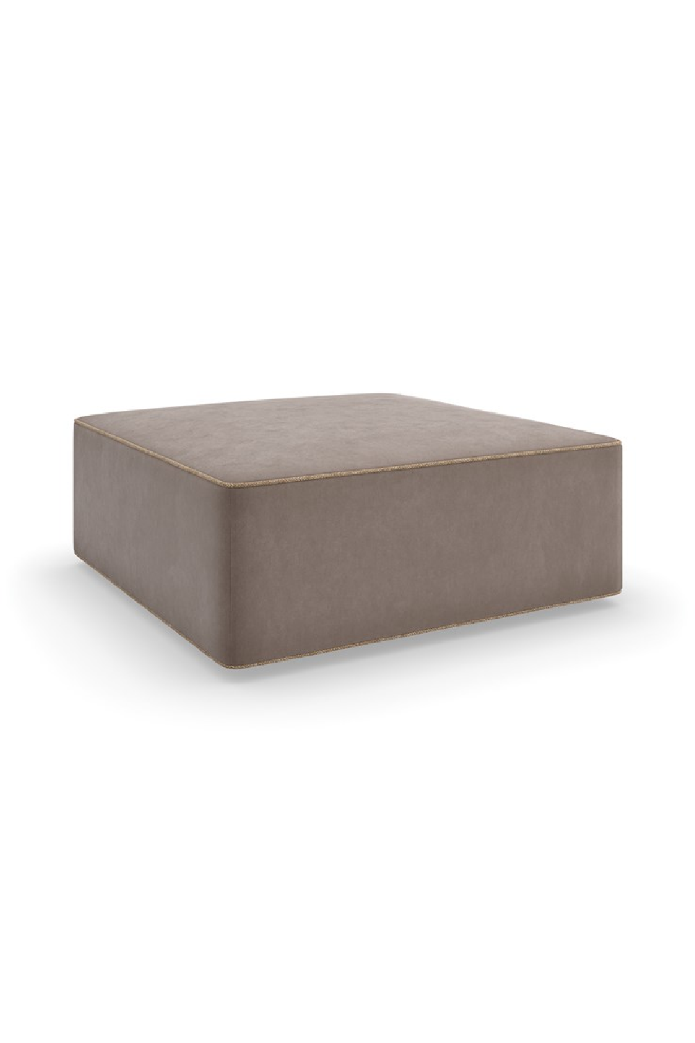 Brown Welted Sectional Sofa | Caracole Marbella | Caracole.eu.com